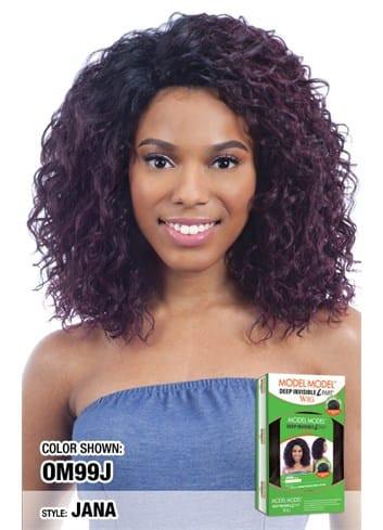 Model Model Deep Invisible L Part Wig - Jana