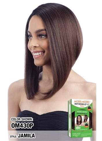 Model Model Deep Invisible L Part Wig - Jamila