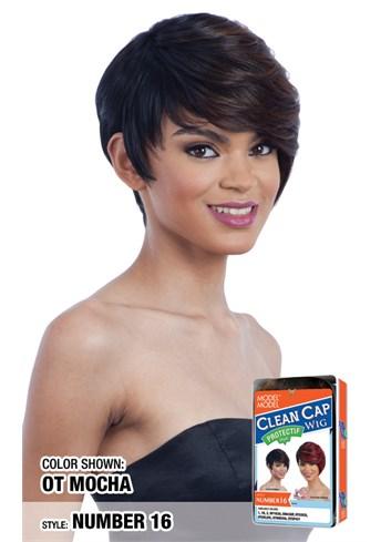 Model Model Clean Cap Wig - Number 016