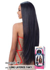 Model Model Oval Part Wig - Long Layered Yaky