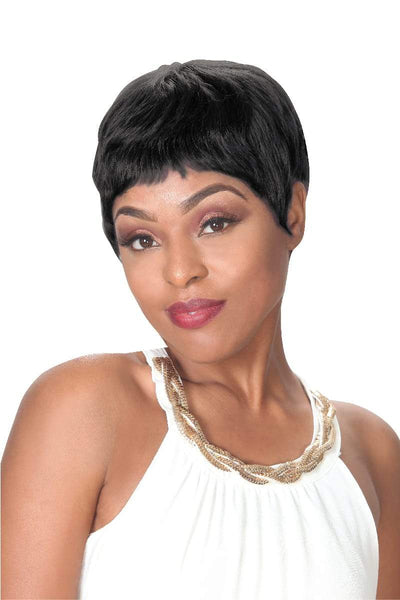 Zury Sis 100% Human Hair Wig - Neon