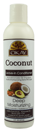 Okay Coconut Deep Moisturizing Leave-In Conditioner (8 Oz) - Beauty Empire