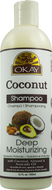 Okay Coconut Deep Moisturizing Shampoo (12 Oz) - Beauty Empire