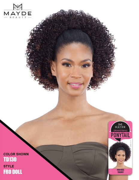 Mayde Beauty Drawstring Ponytail - Fro Doll