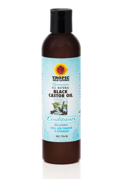 Tropic Isle Living Black Castor Oil Conditioner  (8 oz) - Beauty Empire