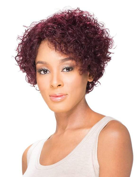 Sky 100% Human Hair Wig - Berry