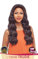 Vanessa Tops Swissilk Brazilian Human Hair Blend 13"X5" Lace Front Wig - T35HB Trudie