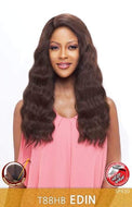 Vanessa Honey-88 Brazilian Human Hair Blend Whole Hand-Tied Lace Front Wig - T88HB Edin