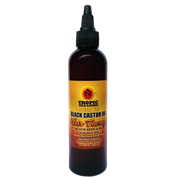 Tropic Isle Living Black Castor Oil Hair Therapy (4 oz) - Beauty Empire
