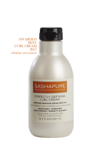 Sashapure Perfectly Defining Curl Cream - 8.5oz
