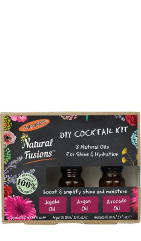 Palmer's Natural Fusions DIY Cocktail Kit 3 Natural Oils For Shine & Hydration - .33oz each