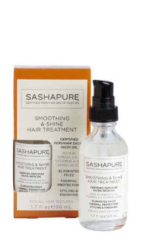 Sashapure Smoothing & Shine Hair Treatment - 1.7oz