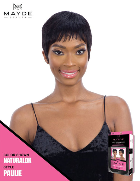 Mayde Beauty 100% Human Hair Wig - Paulie