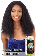 Naked Nature Wet & Wavy 100% Brazilian Human Hair Lace Front Wig - Deep Curl