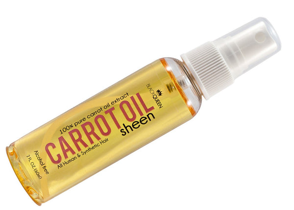 Black Queen 100% Carrot Oil Sheen (2 Oz) - Beauty Empire