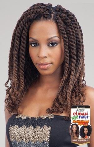 Freetress Equal Synthetic Hair Braid - Cuban Twist 12 Inches - Beauty EmpireShake N Go - 1