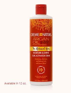 Creme Of Nature Moisture & Shine Curl Activator Creme (12 Oz) - Beauty Empire