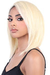 Motown Tress Natural & Blonde 100% Remi Human Hair Lace Front Wig - HNPL3.Miz