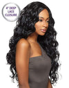 Outre Purple Pack Brazilian Boutique Virgin Body 18",20",22"+4" Closure