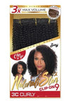 Zury Naturali Star Clip On 9 Pieces - 3C CURLY - Beauty Empire