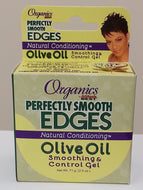 Organics Perfectly Smooth Edges Natural Conditioning Olive Oil Smoothing & Control Gel (2.5 oz) - Beauty Empire