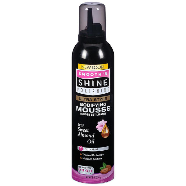 Smooth'N Shine Ultra Style Bodifing Mousse 7 Extra Hold (9 oz) - Beauty Empire