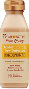 Creme Of Nature Pure Honey Moisturizing Dry Defense Conditioner 12 oz - Beauty Empire