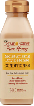 Creme Of Nature Pure Honey Moisturizing Dry Defense Conditioner 12 oz - Beauty Empire