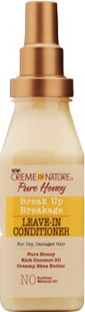 Creme Of Nature Pure Honey Break Up Breakage Leave-In Conditioner - 8oz - Beauty Empire