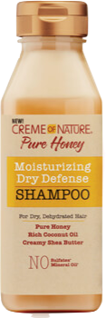 Creme Of Nature Pure Honey Moisturizing Dry Defense Shampoo 12 oz - Beauty Empire