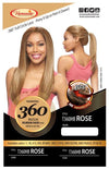 Vanessa 360 Brazilian Human Hair Blend Swissilk Lace Wig - T360HB Rose